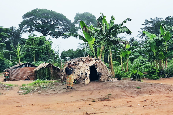 Mongoumba – village et forêt